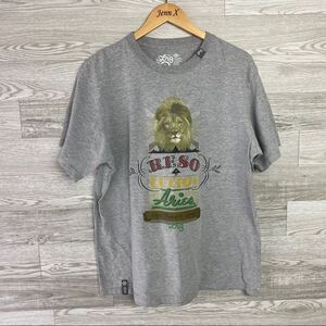 LNG Gray Aries Short Sleeve Tee Shirt